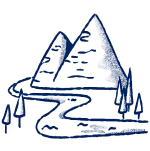 mountains illustration
