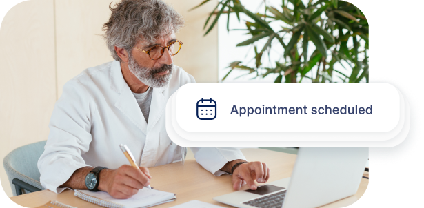 Care Team Schedules Appointment