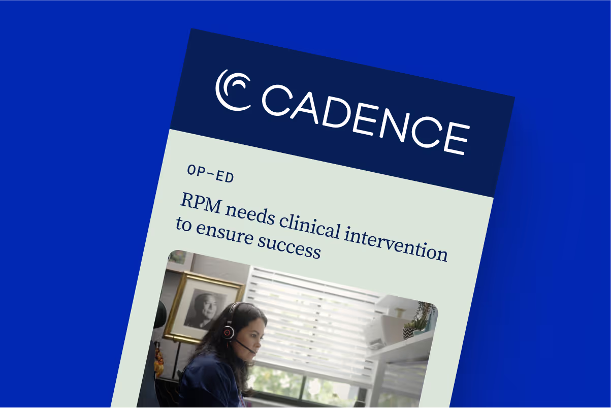 Article on clinical intervention in remote patient monitoring