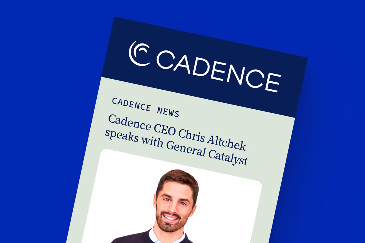 Cadence is hiring engineers for healthcare technology