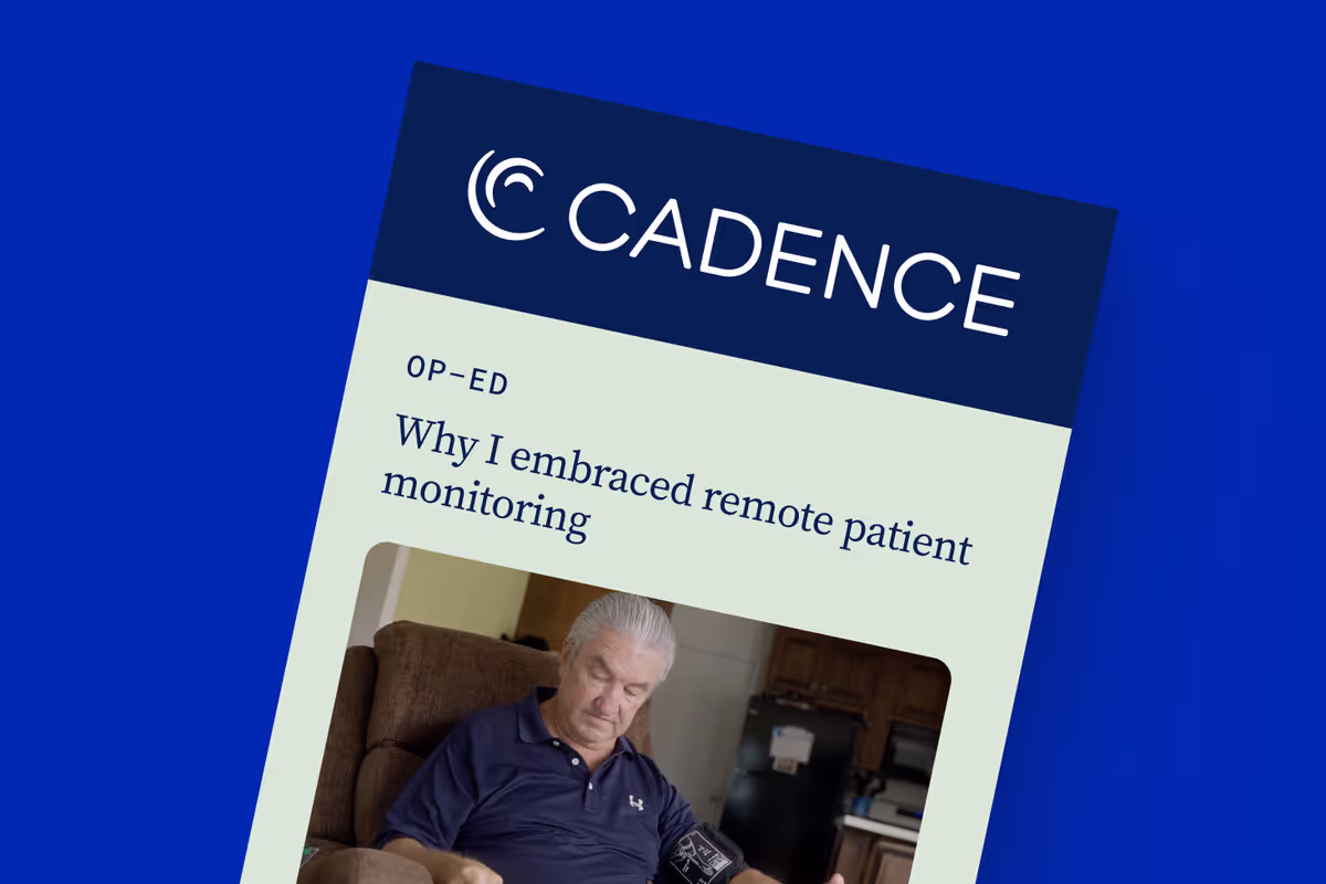 Dr. Theodore Feldman shares a cardiologist perspective on remote patient monitoring