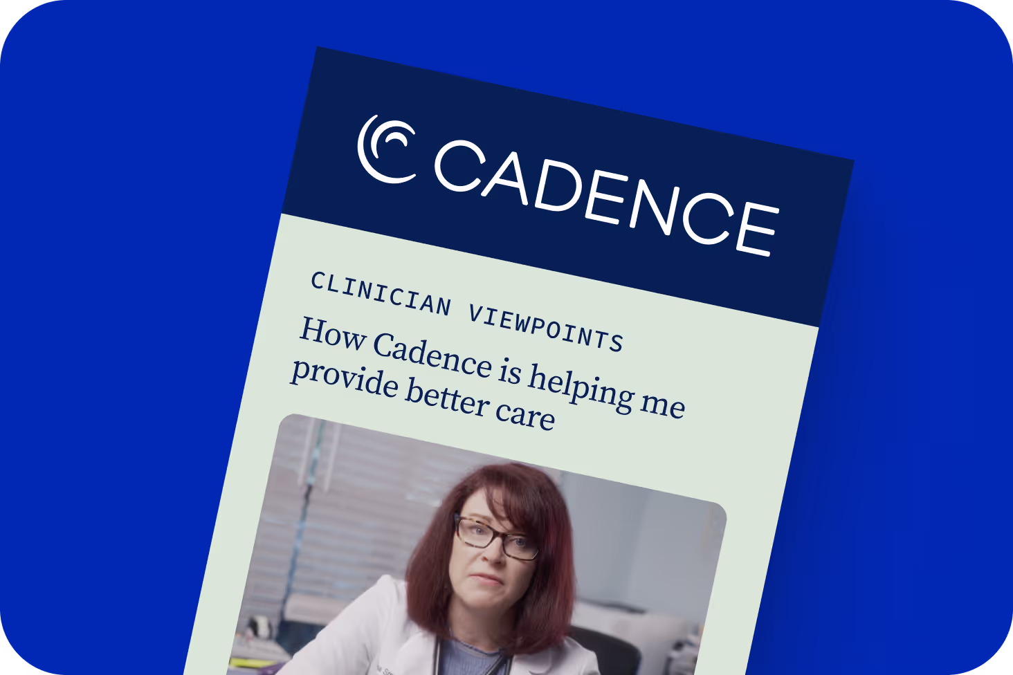 Clinician viewpoints graphic featuring Dr. Ailisa Smith discussing remote patient monitoring