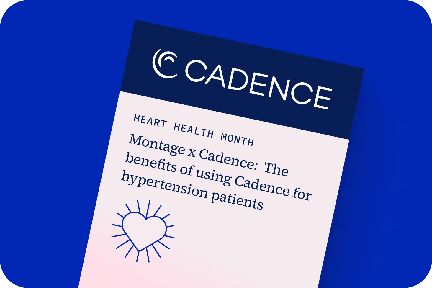Heart Health Month interview with Cadence patient