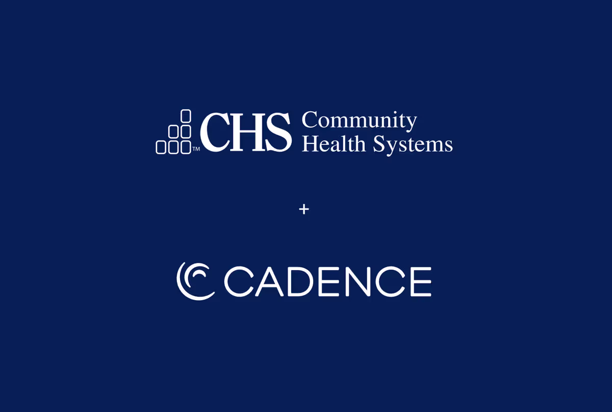 Community Health Systems and Cadence partnership data overview