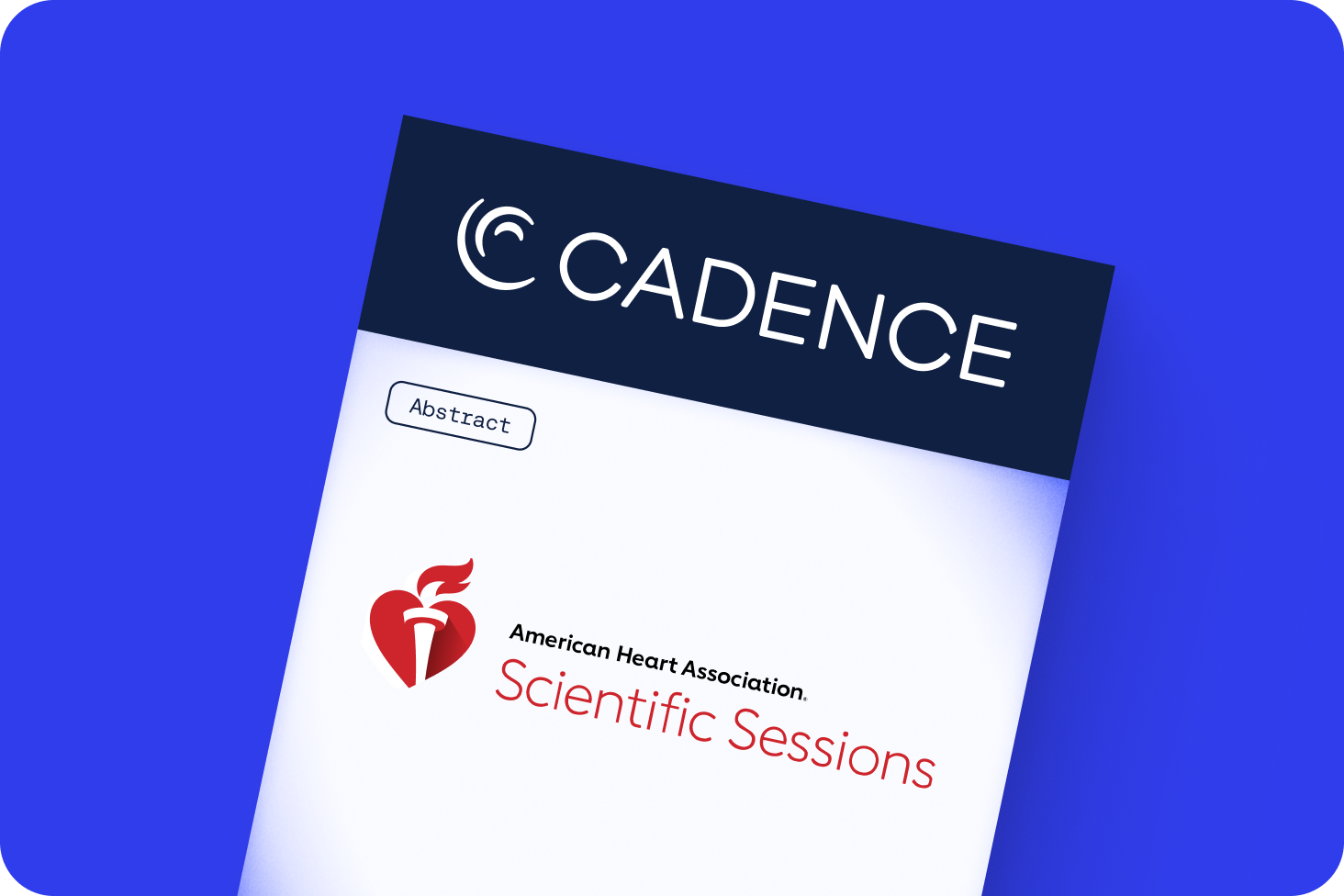 Cadence heart failure study results presented at AHA Scientific Sessions 2025