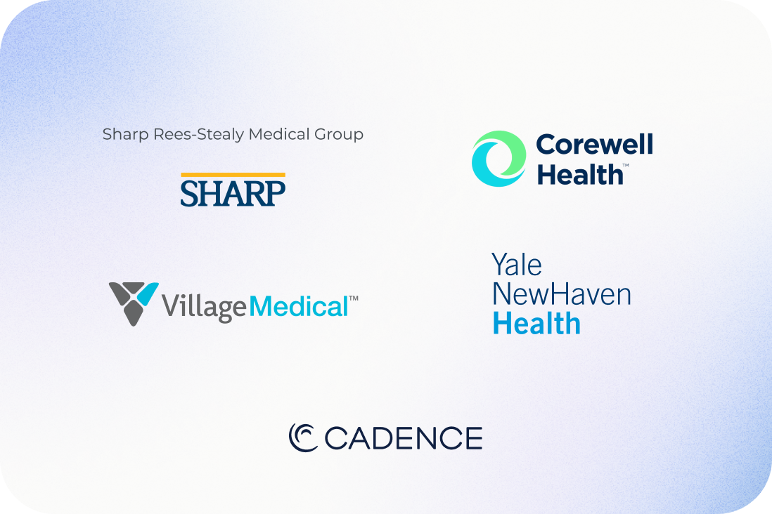 National health organizations partnering with Cadence for senior care