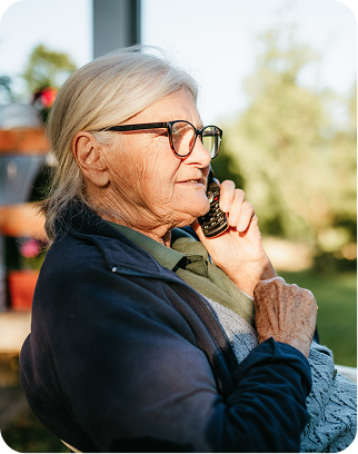 Patient on the phone with the Cadence Care Team